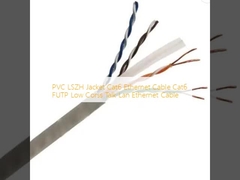 PVCs LSZH des Jacken-Cat6 niedriges Corss Gespräch Lan Ethernet Cable Ethernet-Kabel-Cat6 FUTP