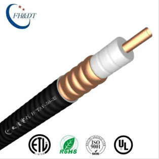 Ein guter Preis. 1-1/4 Ohm niedriges VSWR des ″ flexibles Koaxialkabel PET Jacken-Kupfer-Zufuhr-Draht-50 Online